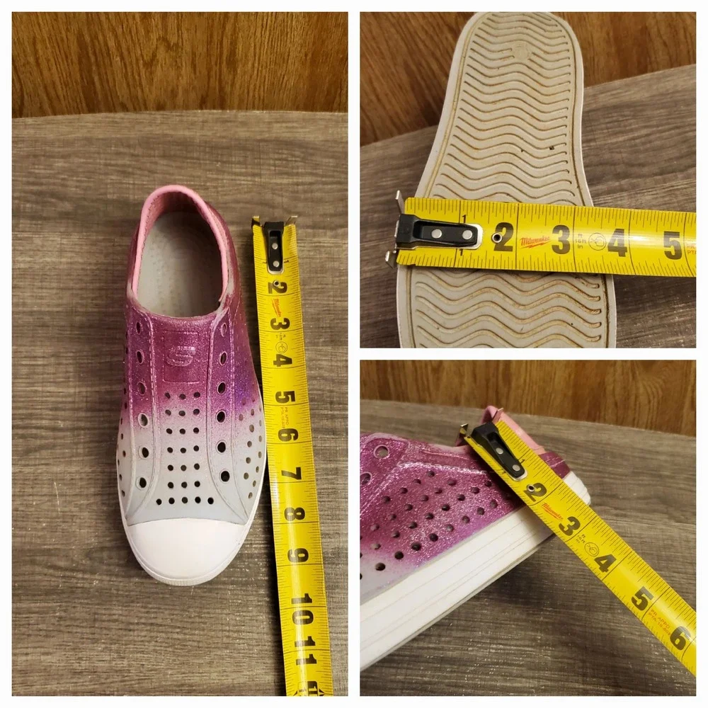 Skechers Foamies Slip On Shoes Youth Size 4‎ Pink